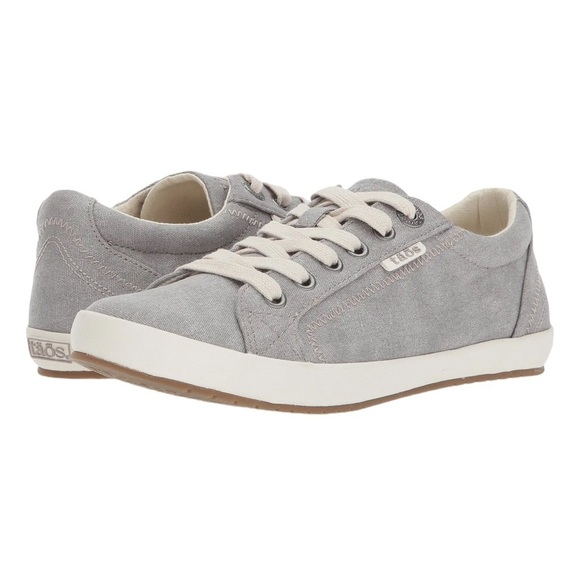 Vans Ortholite Heathered Gray Leather Pull Tab Lace Up Sneakers NEW - Picture 4 of 12